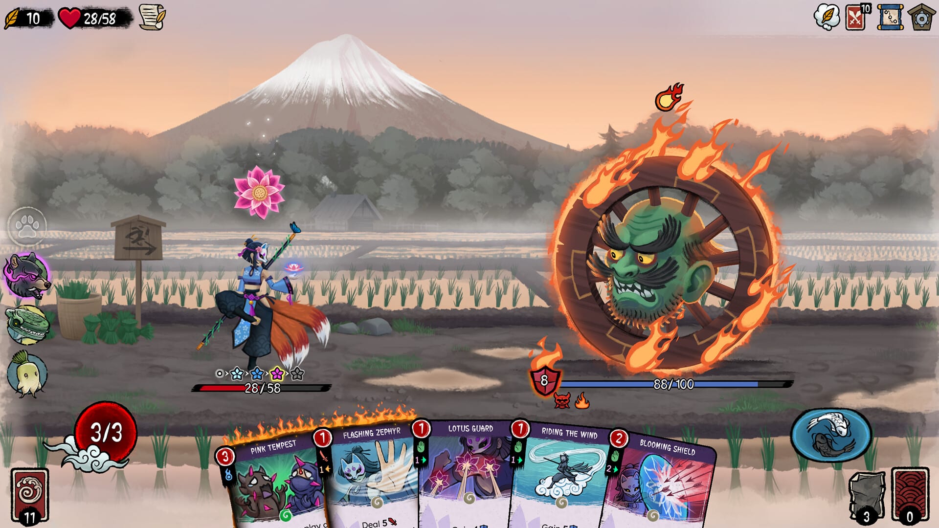 Talespinner combat screenshot