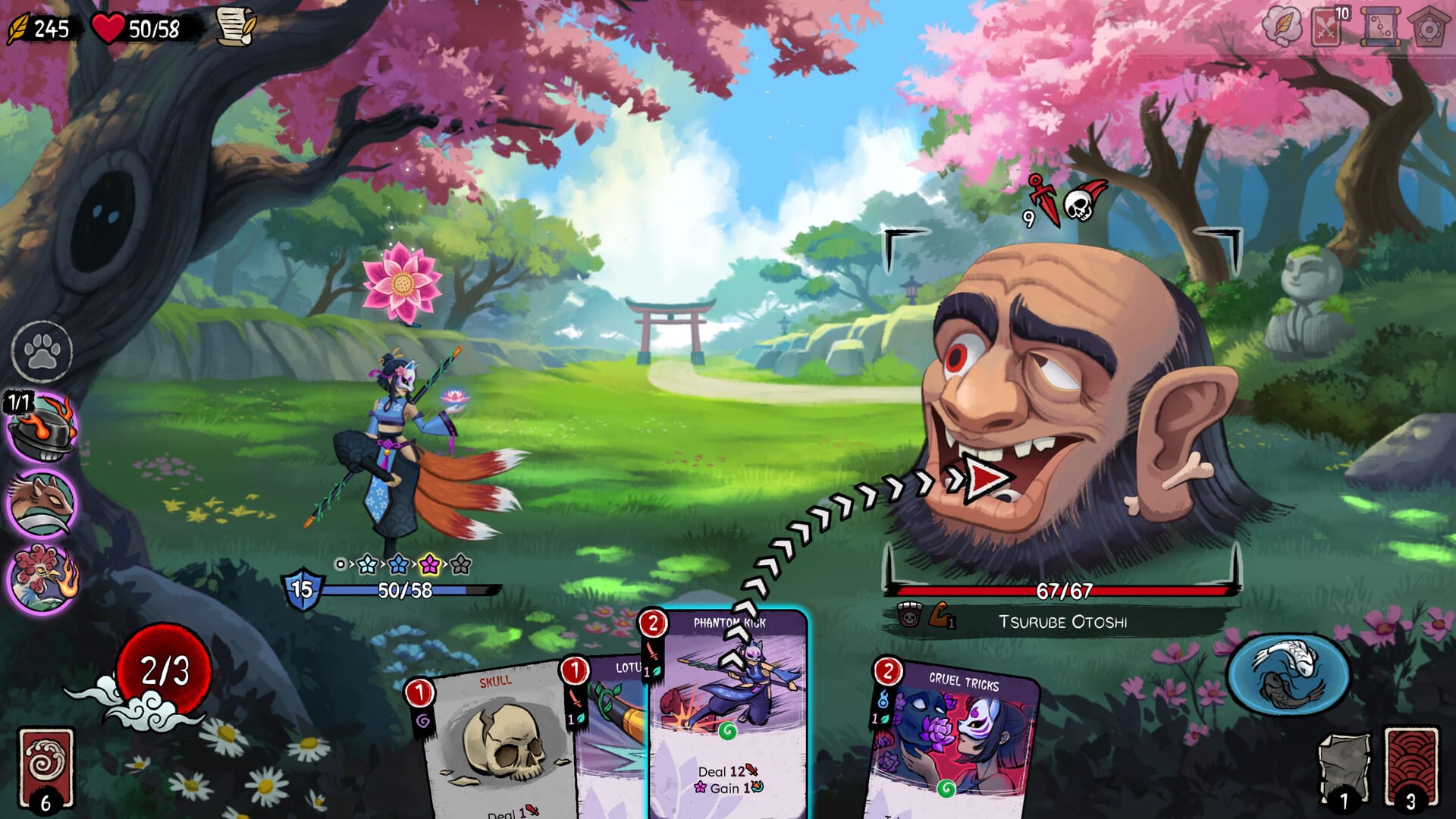 Talespinner yokai encounter screenshot